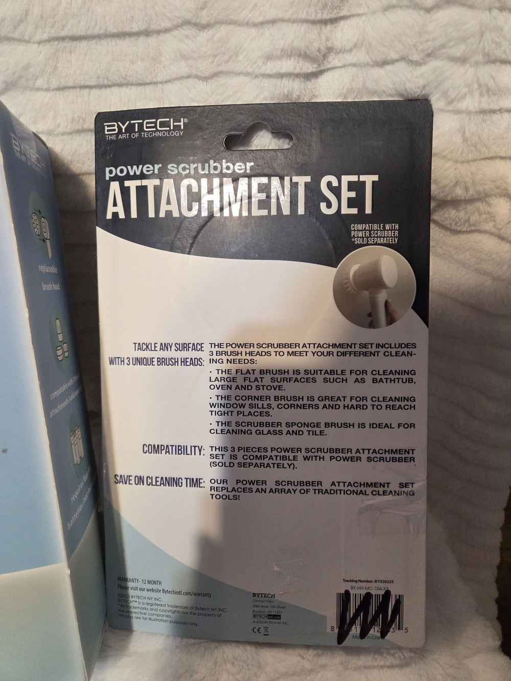 Nib Power Scrubber with Detachable Brush Head And Attachment set - Picture 5 of 6